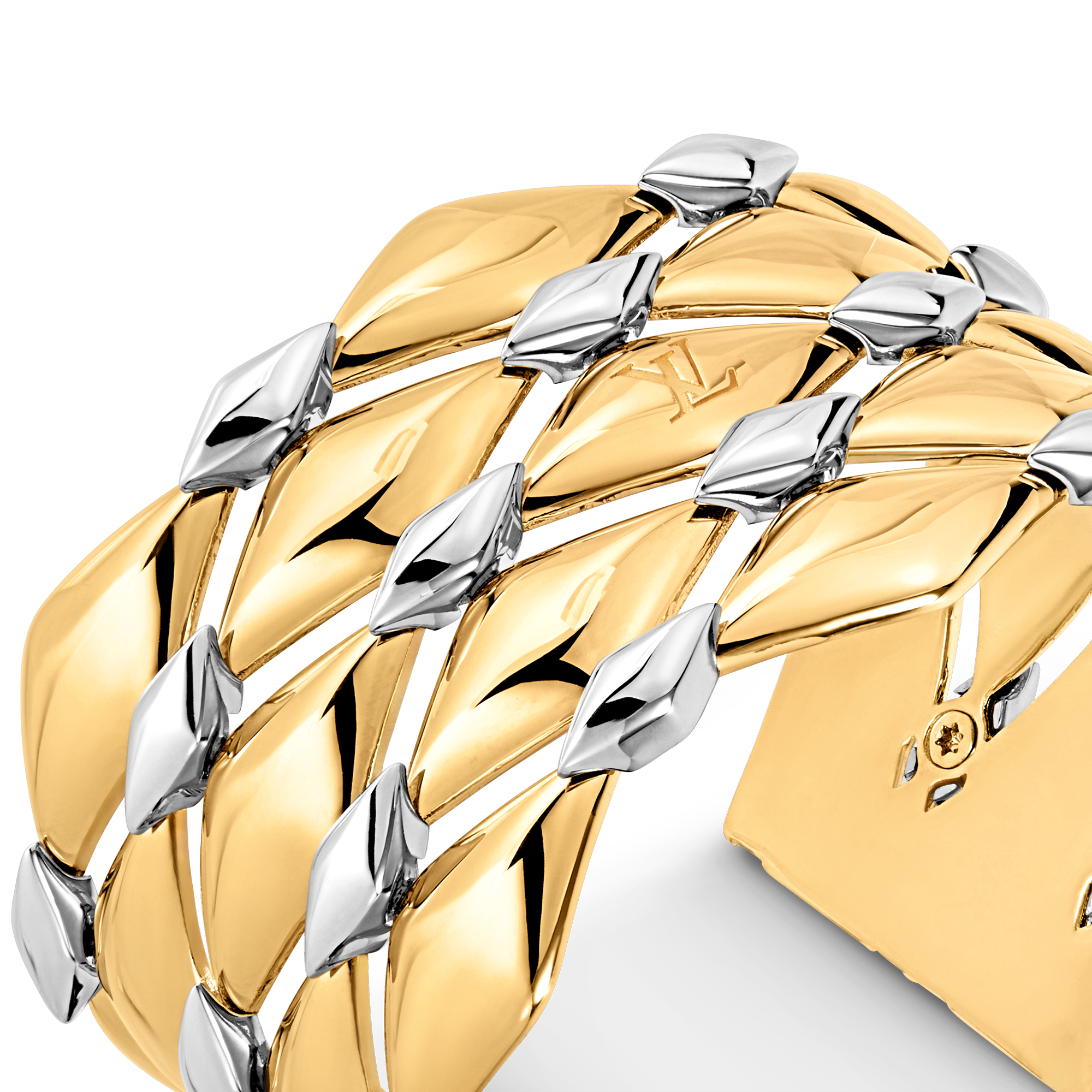 LOUIS VUITTON ブレスレット・マルタージュ スタッズ M1496S/M LV Malletage Bracelet S00 - Women - Fashion Jewelry | LOUIS